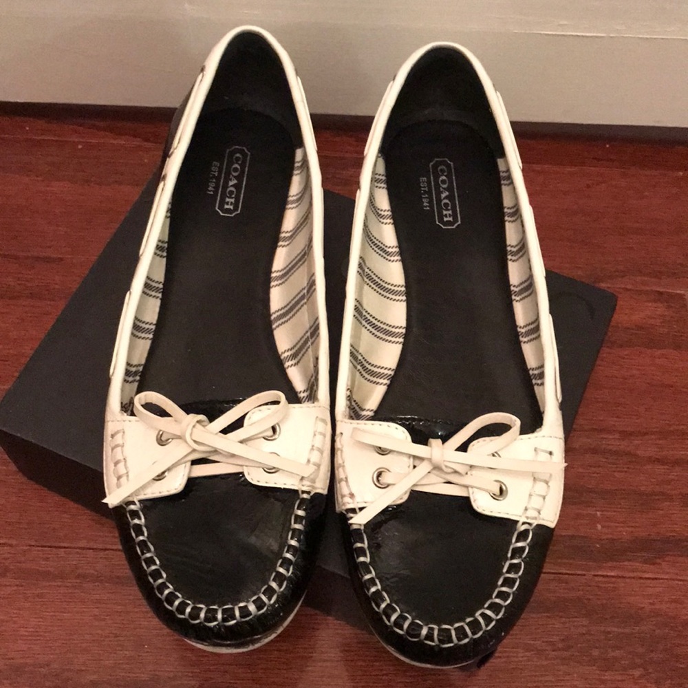 Coach Percy patent leather loafers - Picture 2 of 6